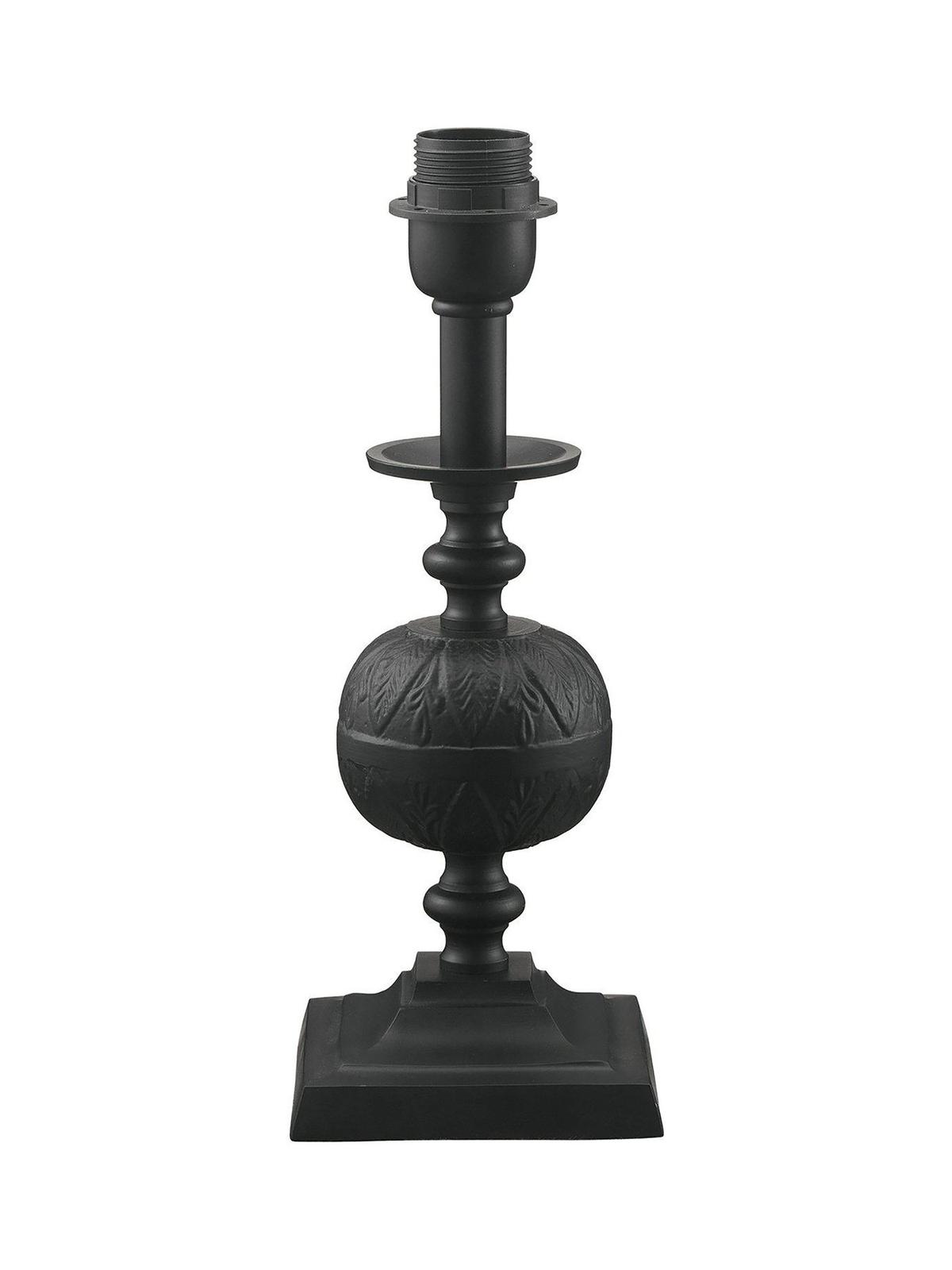Lampbase Flory Black 33 cm